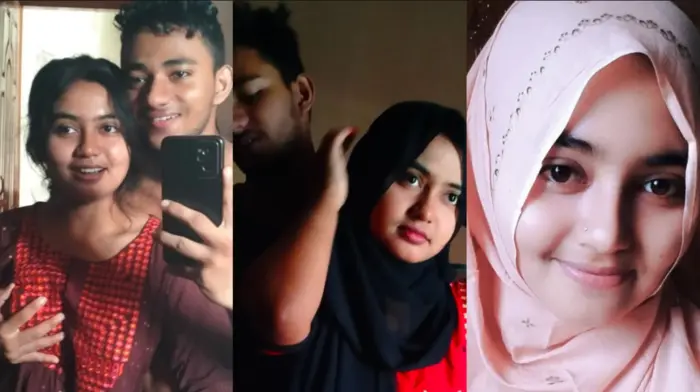 Bangladeshi Cute Young Hijabi GF Stripping On VC Video