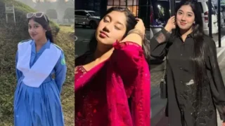 Beautiful Bengali College GF Showing BigBoobs