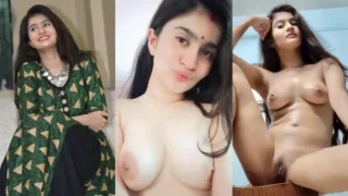 Cute Girlfriend Mastrubating Naked in VC Full HD