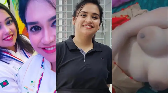 Bangladeshi Cute Chubby GF Showing Busty Boobs Video