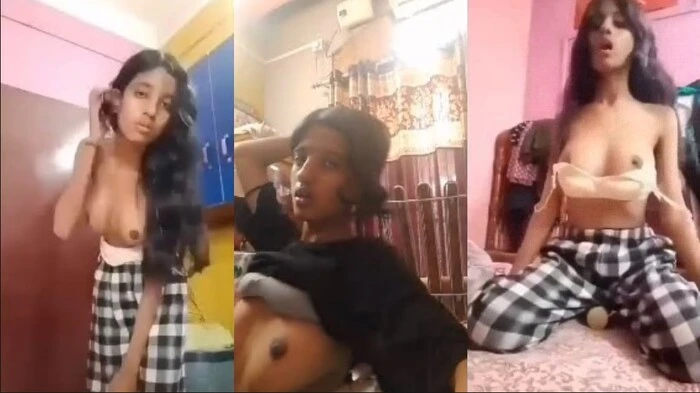 Horny Young Assamese Girl Teasing Perfect Boobs Virul MMS